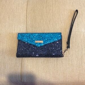 Kate Spade Navy multi folio case, iPhone 7 and iPhone 8 wristlet and 2-card slot